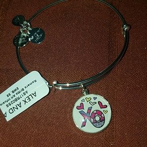 Alex and Andi Britto XO charm bracelet