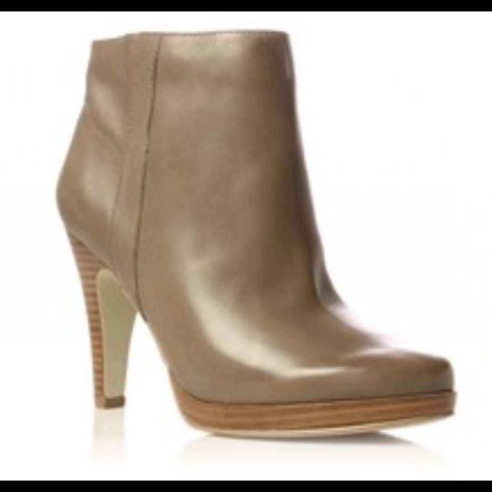 Booties with Platform Heel