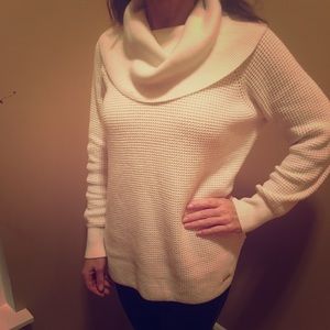 Creme Cowl Neck Michael Kors Sweater