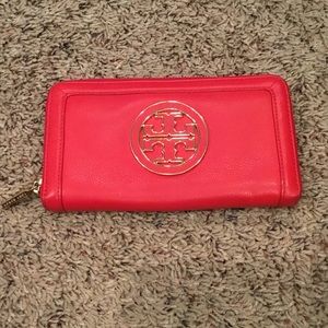 Tory Burch checkbook style wallet