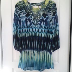 Chico’s drop waist tunic