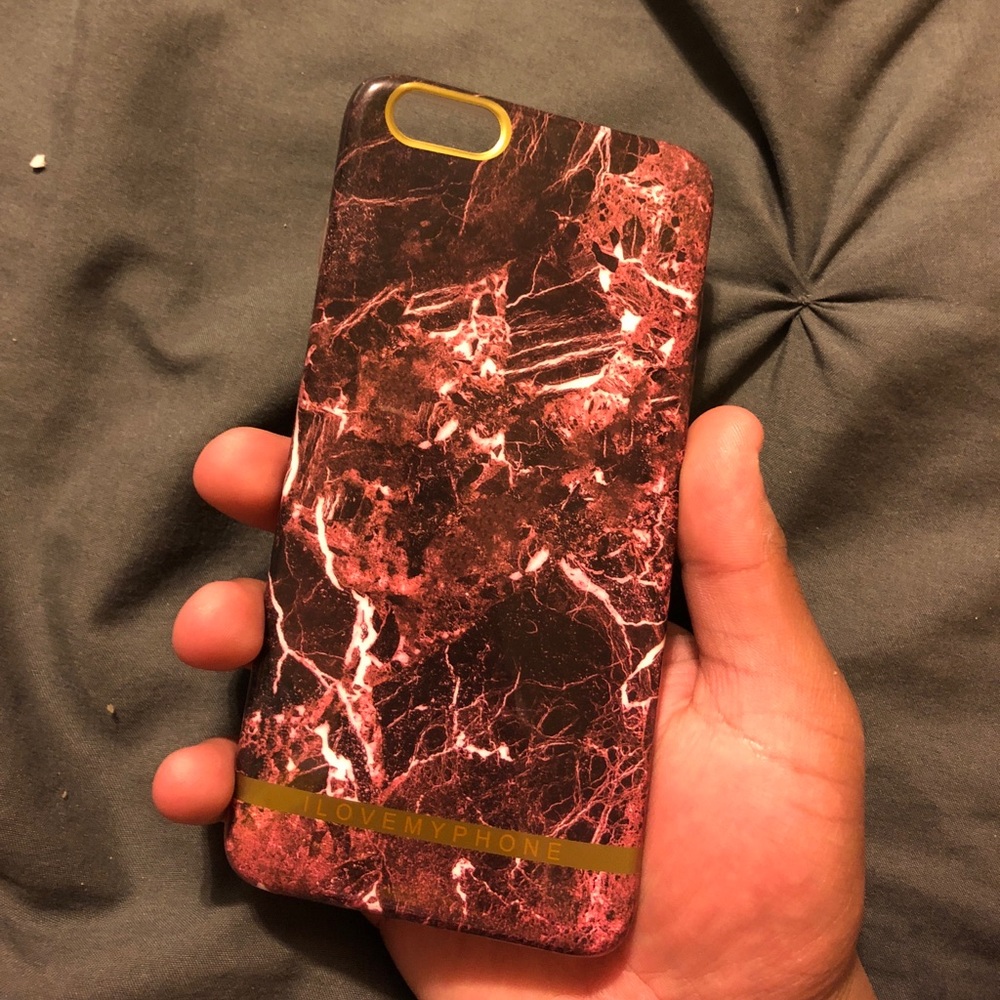 iPhone 6/6s Red Marble Phone Case