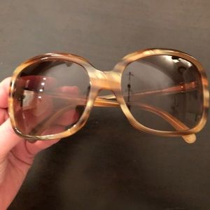 Chanel tortoise sunglasses