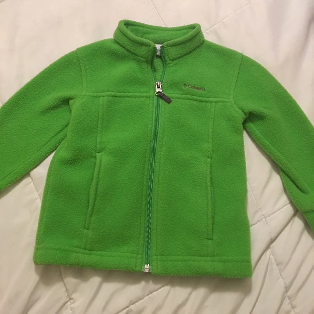 Columbia fleece jacket.