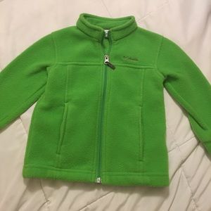 Columbia fleece jacket.