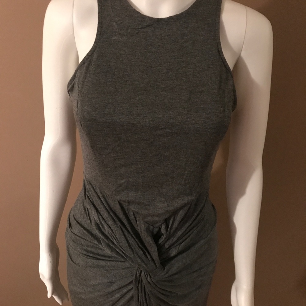 Grey Racer back dress. - Picture 4 of 6