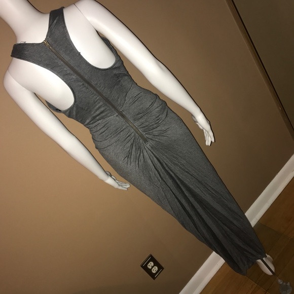 Grey Racer back dress. - Picture 5 of 6