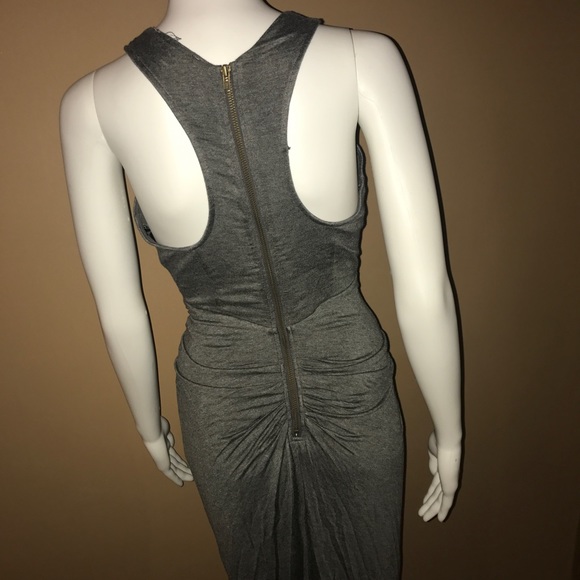 Grey Racer back dress. - Picture 6 of 6