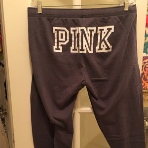 Pink sweatpants