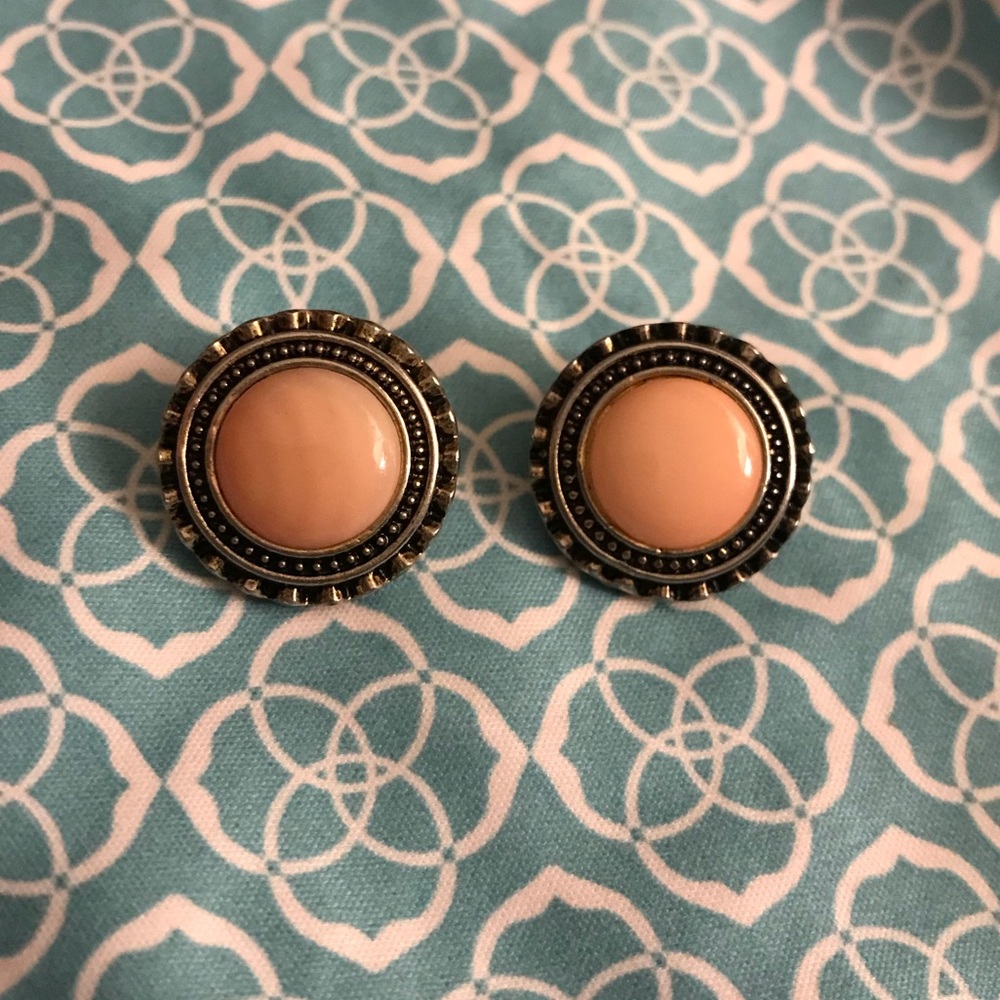 Statement stud earrings