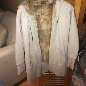 Juicy couture. Real rabbit fur sweatshirt