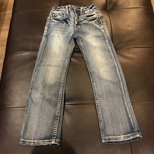 Girls silver jeans