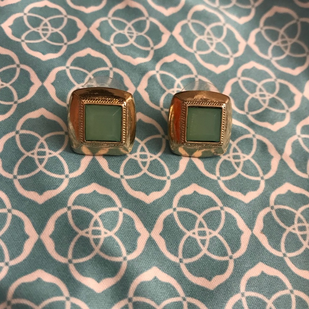 Statement stud earrings