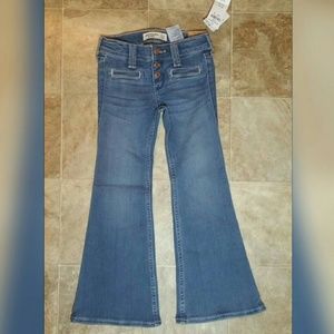 Kids Abercrombie & Fitch Jeans NWT 5/6 Flare