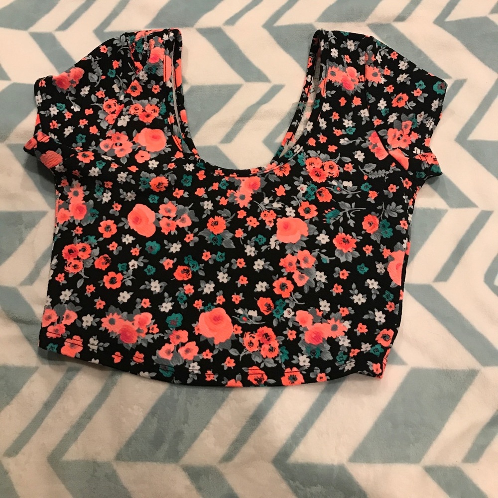 Floral Crop top