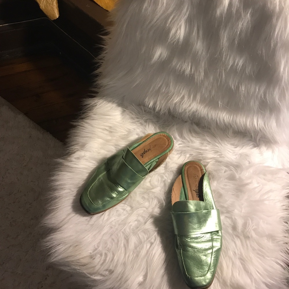 FP Metallic Loafers