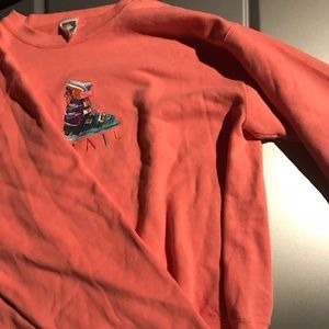 Vail Colorado pink large Crewneck