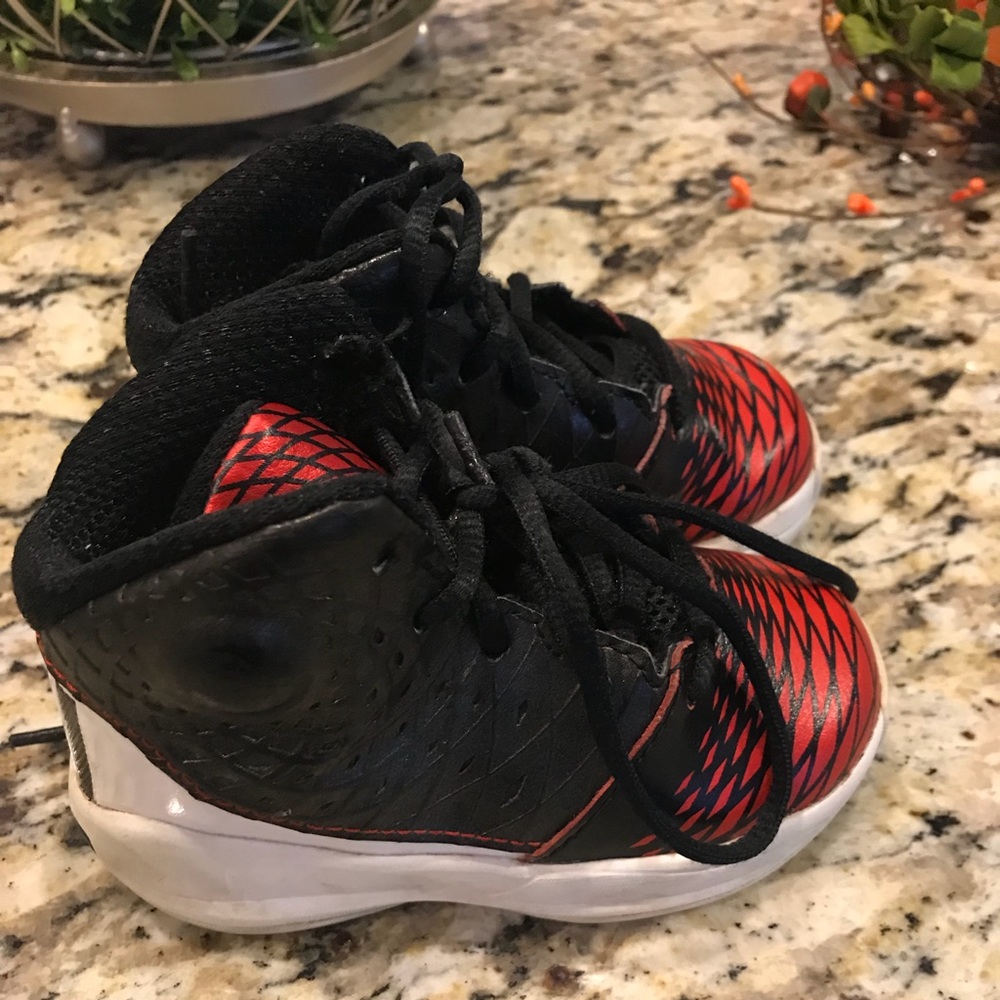 Toddler boys size 6 adidas high tops