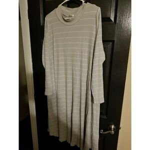 Society plus ribbed sweater dress 30/32