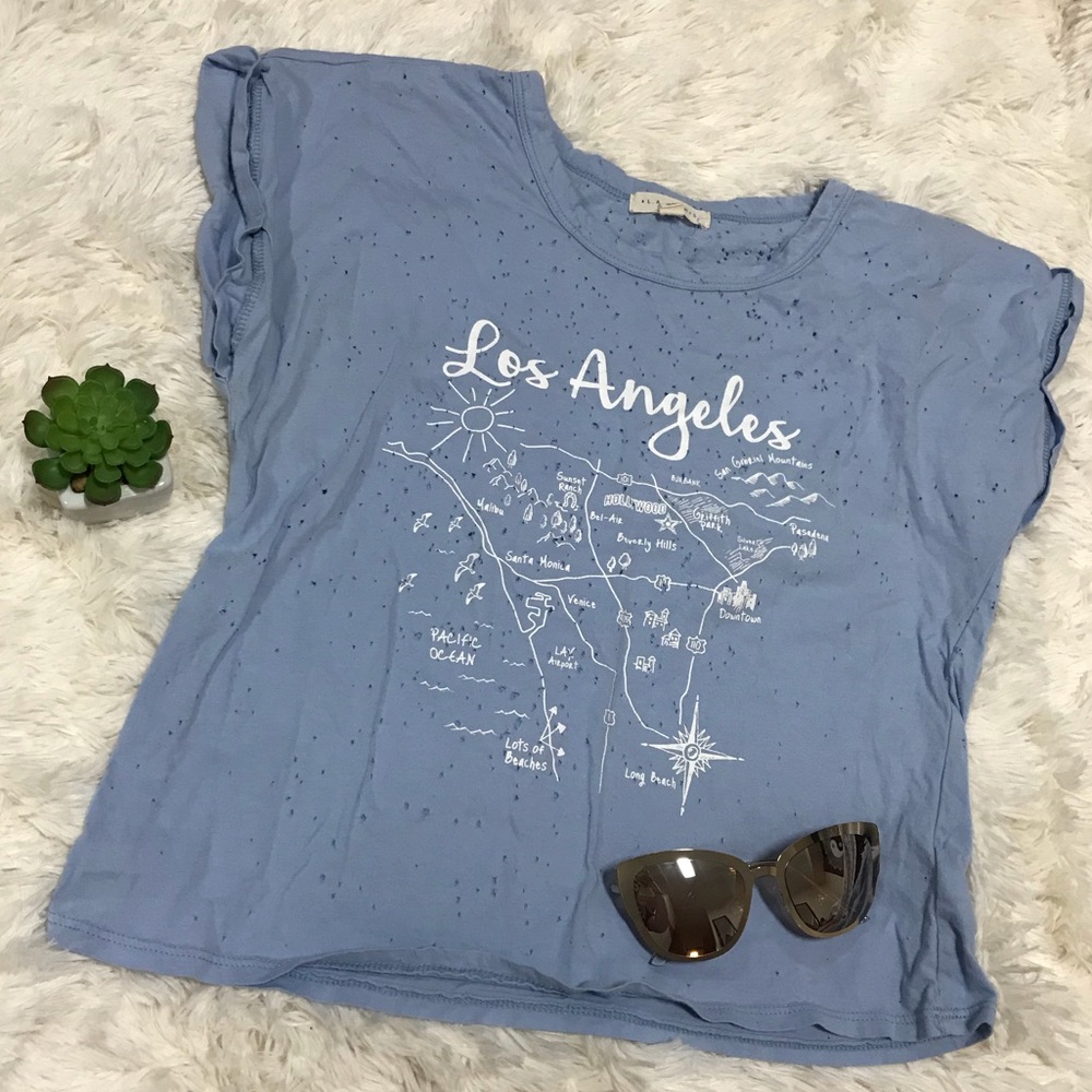 Distressed Pacsun Crop Top