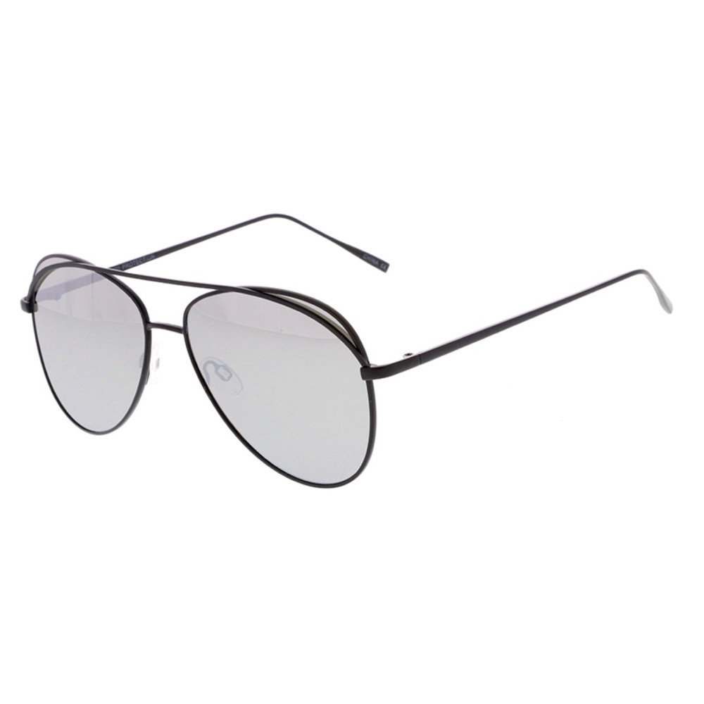 [ SOAR ] Silver/Black Aviators