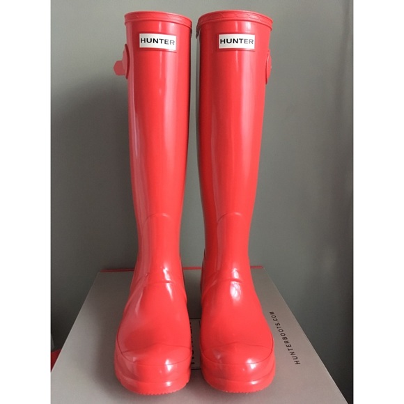 NWT Coral Hunter Rain Boots - Picture 2 of 7
