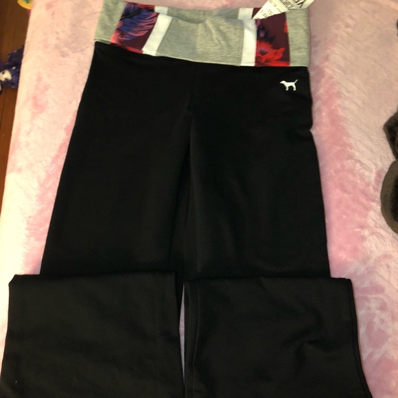 Bootcut pink leggings - Picture 2 of 2