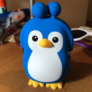 Pochi Penguin Silicon Coin Purse