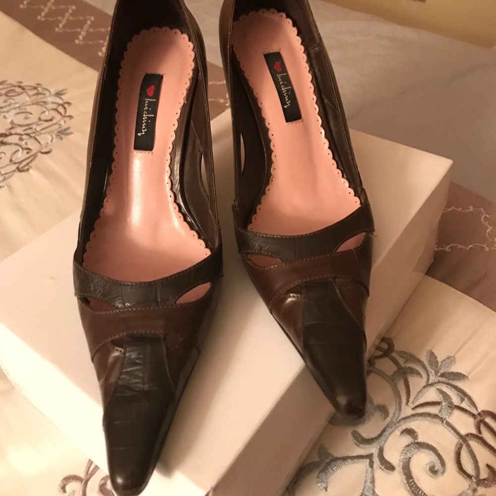 Brown heels
