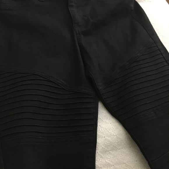 Cello High Waisted Moto Jeans - Picture 4 of 7