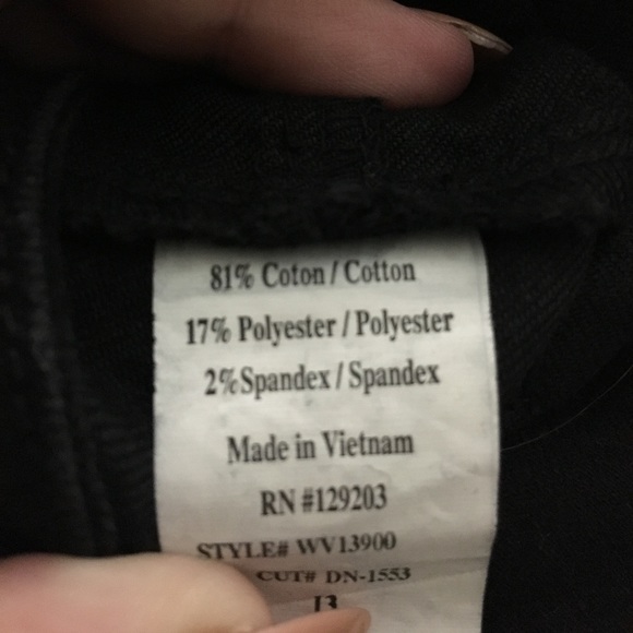 Cello High Waisted Moto Jeans - Picture 7 of 7