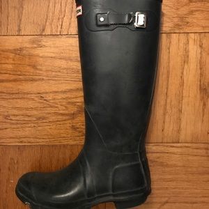 W Original Tall Hunter Rain Boots - size 7