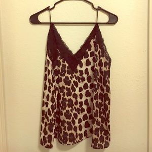 Zara Leopard Cami