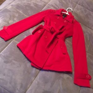 Red Peacoat