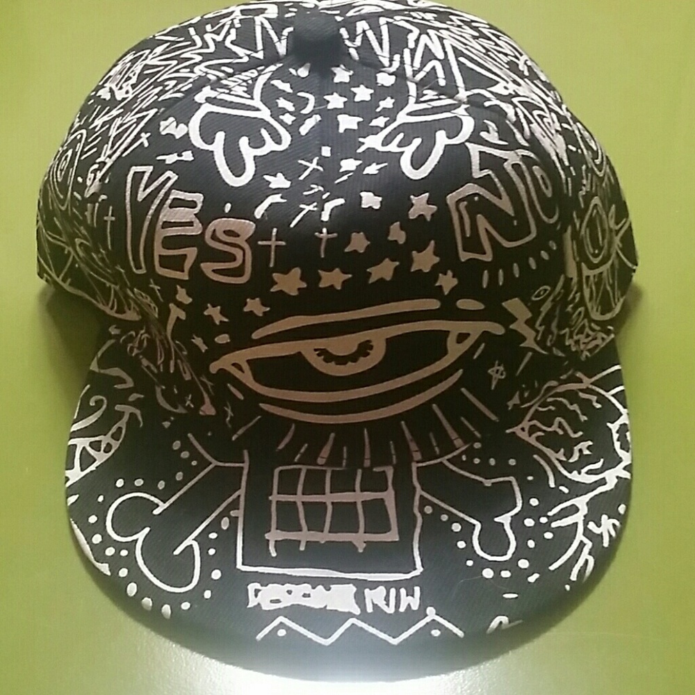 Black Graffiti Snapback