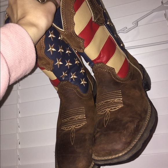 durango lady rebel flag boots