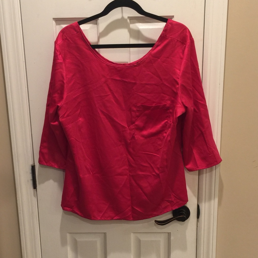 Ana pink blouse