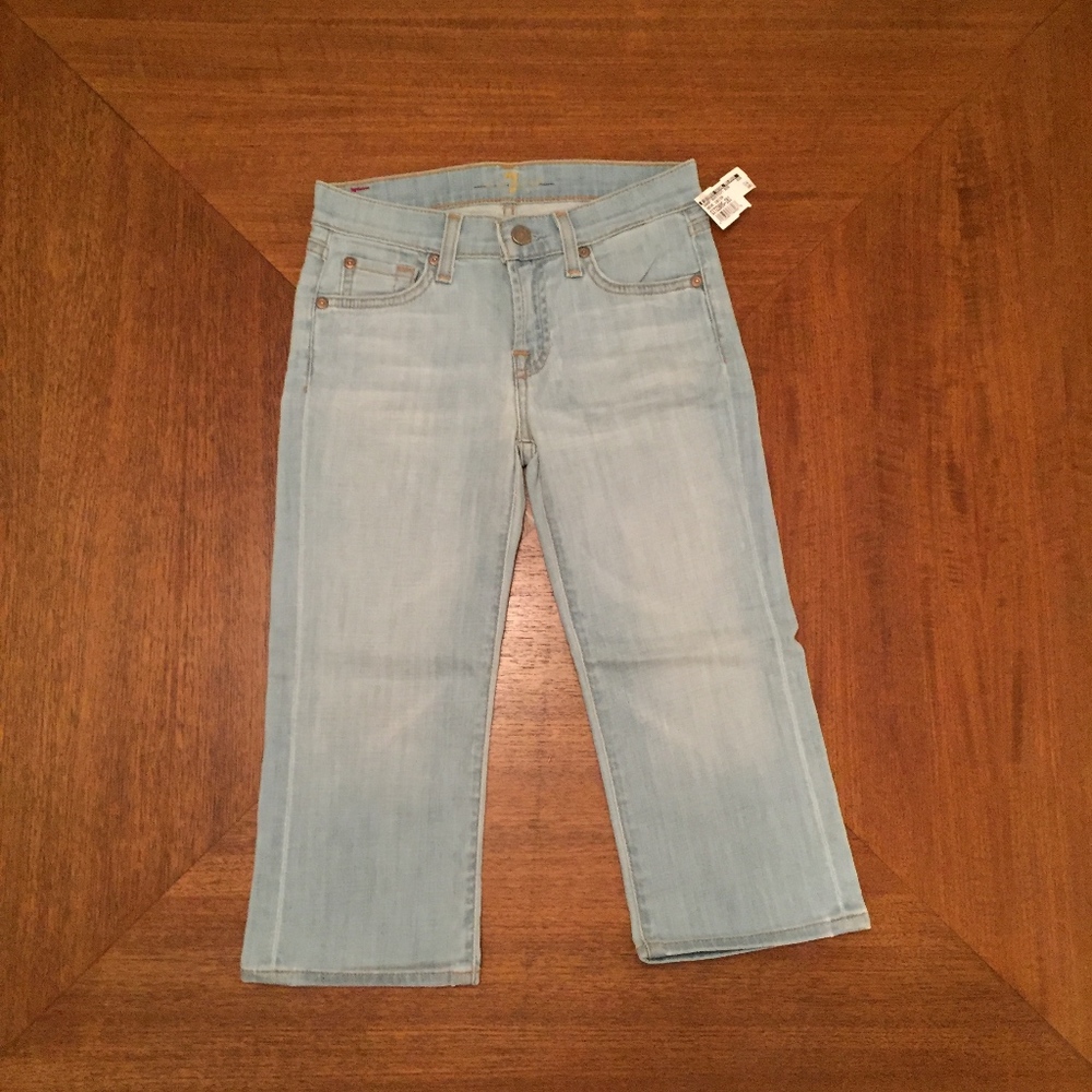 Girls7 Seven for All Man Kind Jeans 12 NWT