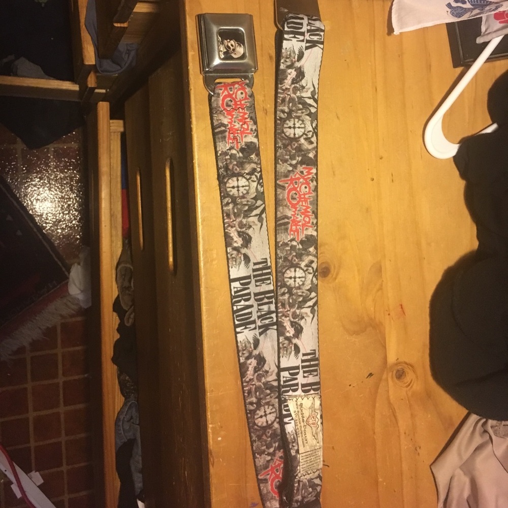 MCR my chemical romance seatbelt belt