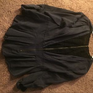 Dark grey Sugar Lips top