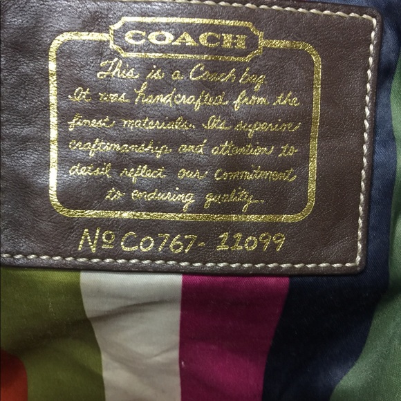 Coach Large Signature Striped Tote 👜✨ - Picture 5 of 6