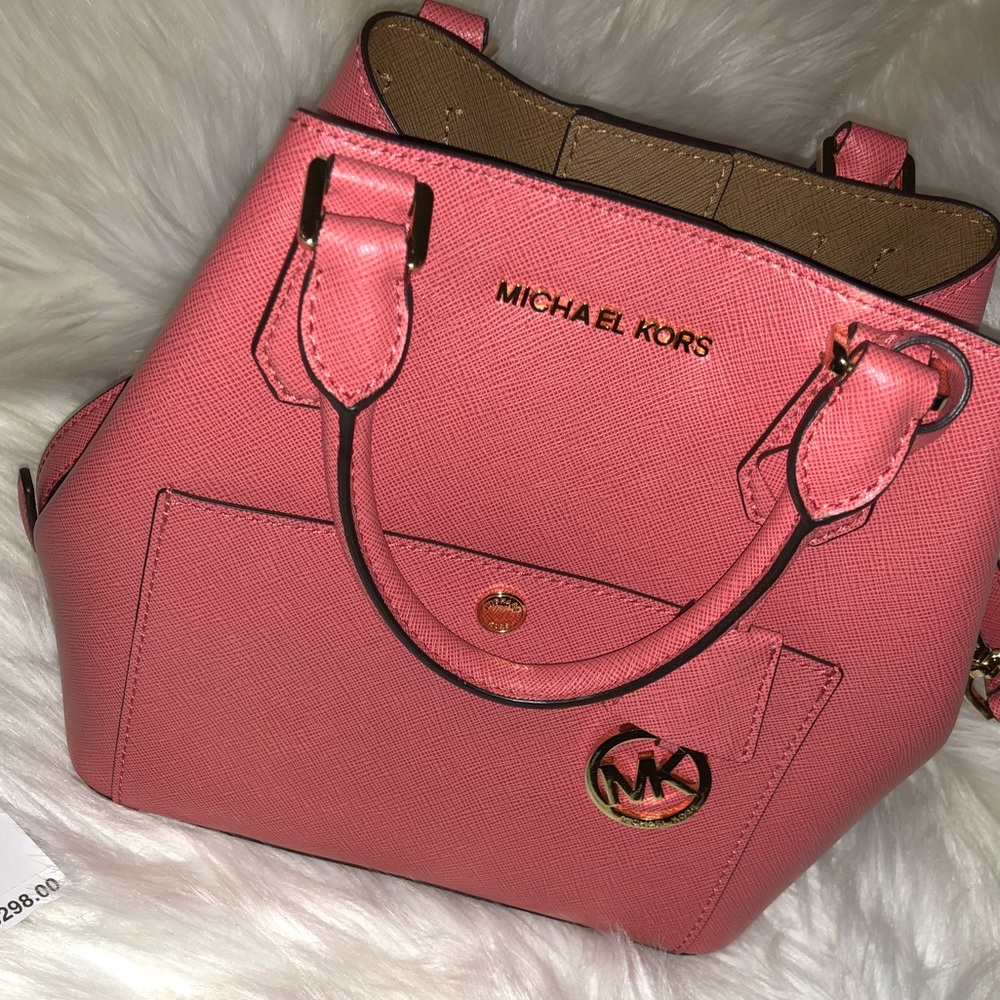 MK Crossbody Coral NWT