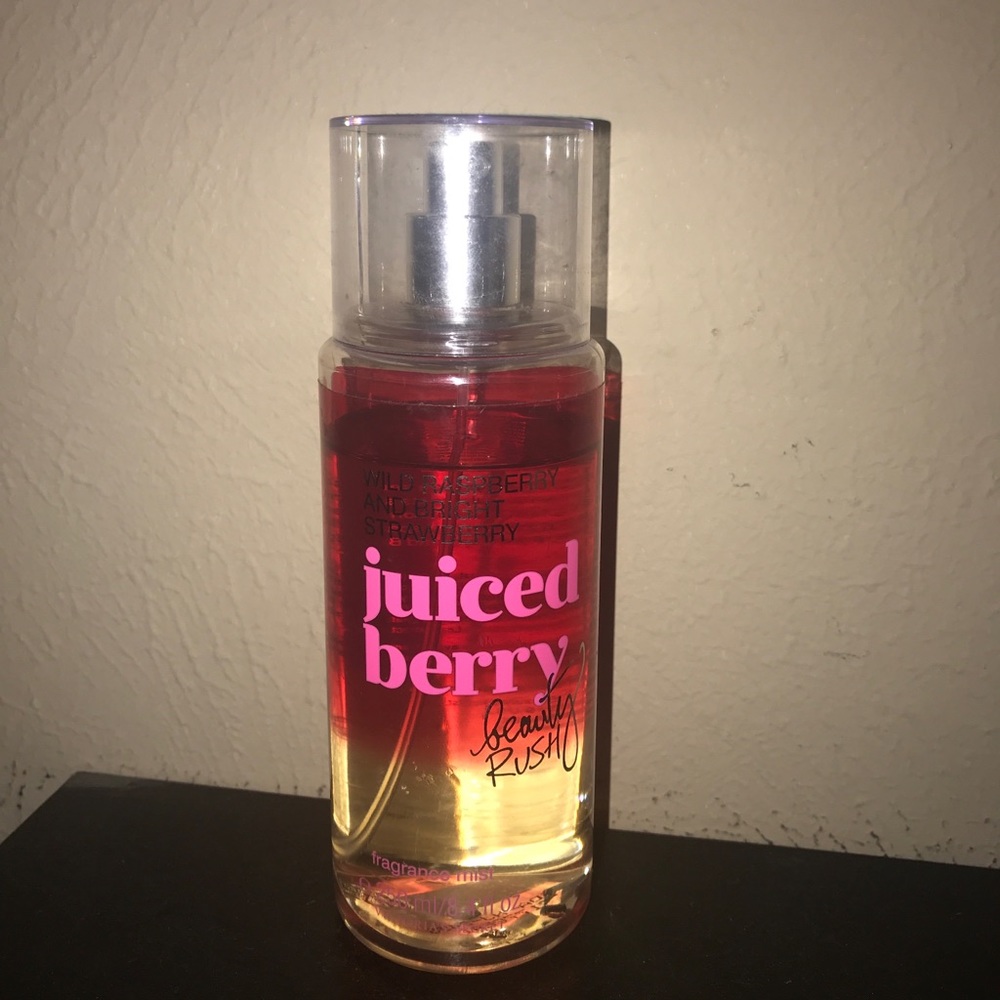 Victoria’s Secret pink beauty rush juiced berry