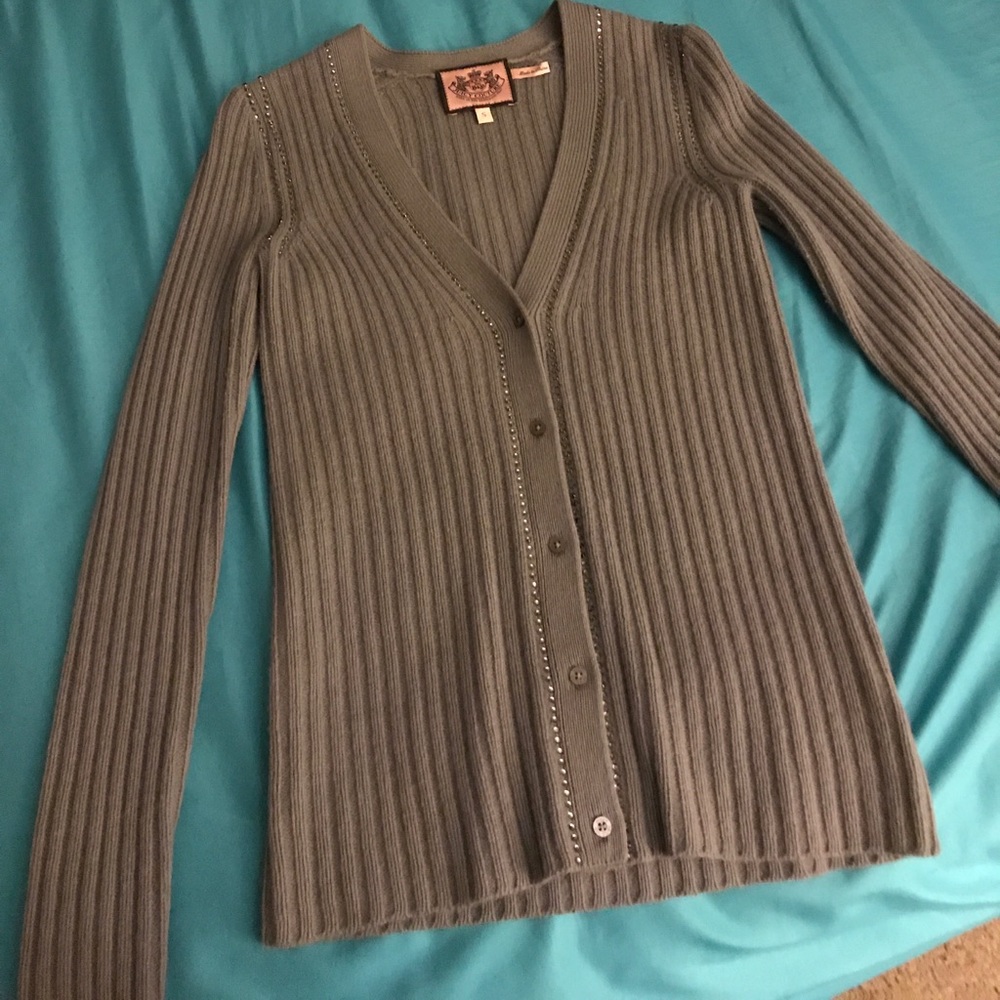 Juicy Couture gray sweater