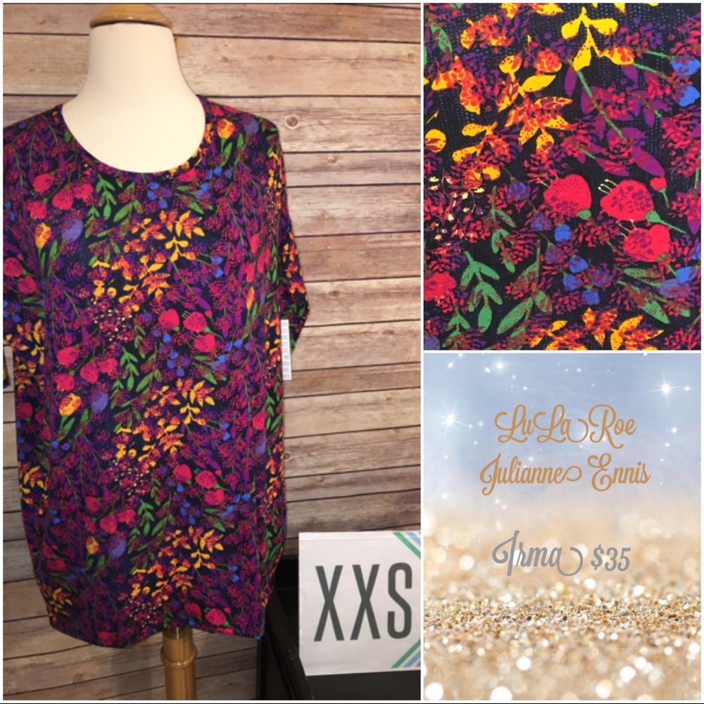 BNWT LULAROE IRMA SIZE XXS