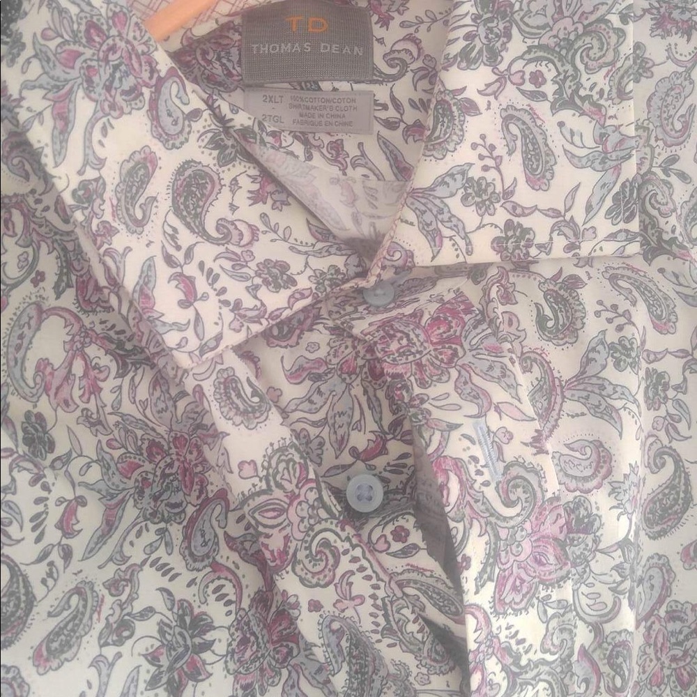 Thomas dean button up