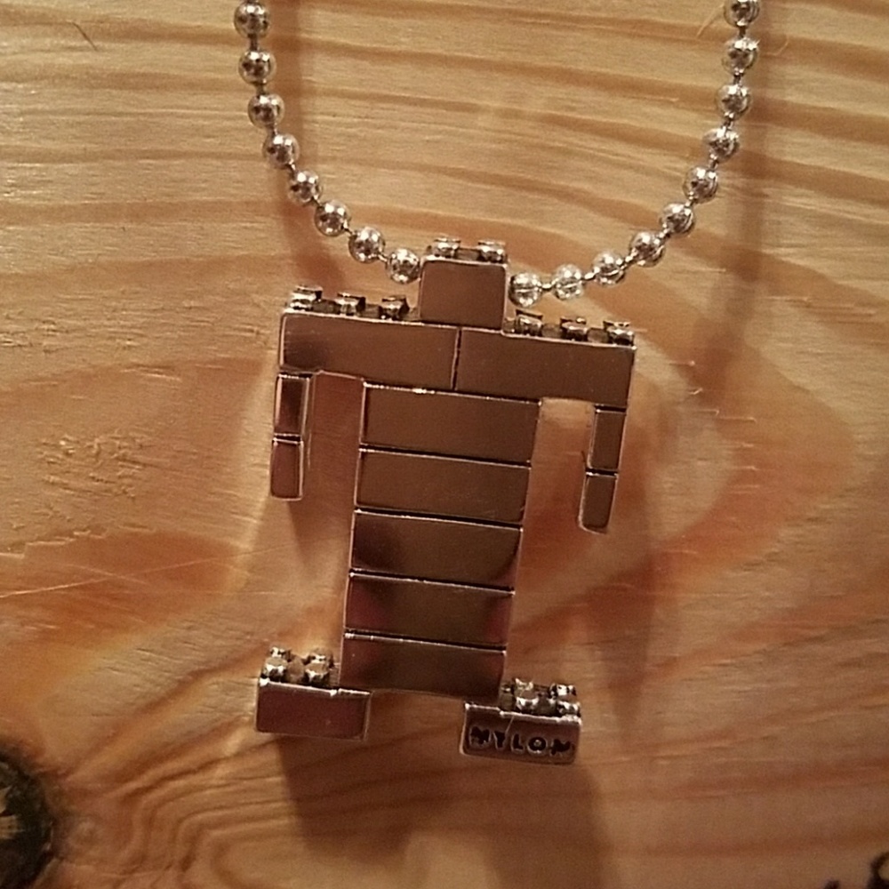 Lego man necklace