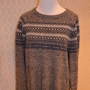 Urban Pipeline Fair Isle Sweater - Large