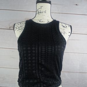 Forever 21 Short Black Crop Top