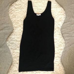 Black tank dress